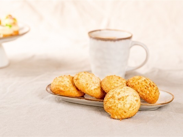 Kokos macronen 5 stuks