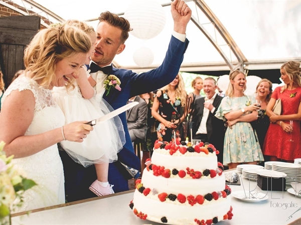 Bruidstaart per persoon