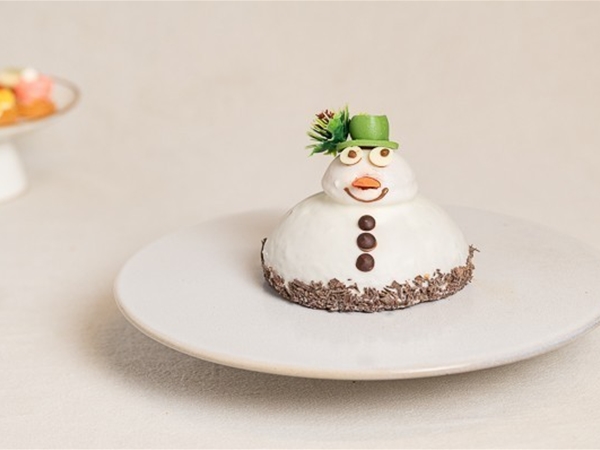 Sneeuwpop cake tulband