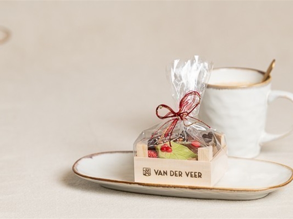 Kistje met chocolade 100 gram